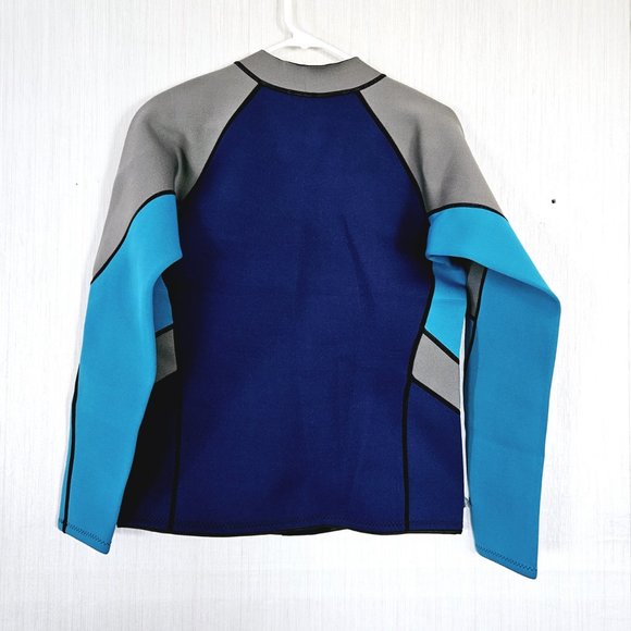 GoldFin Women's Wetsuit Top Jacket Neoprene Front Zip Purple -XXXL - Picture 2 of 10